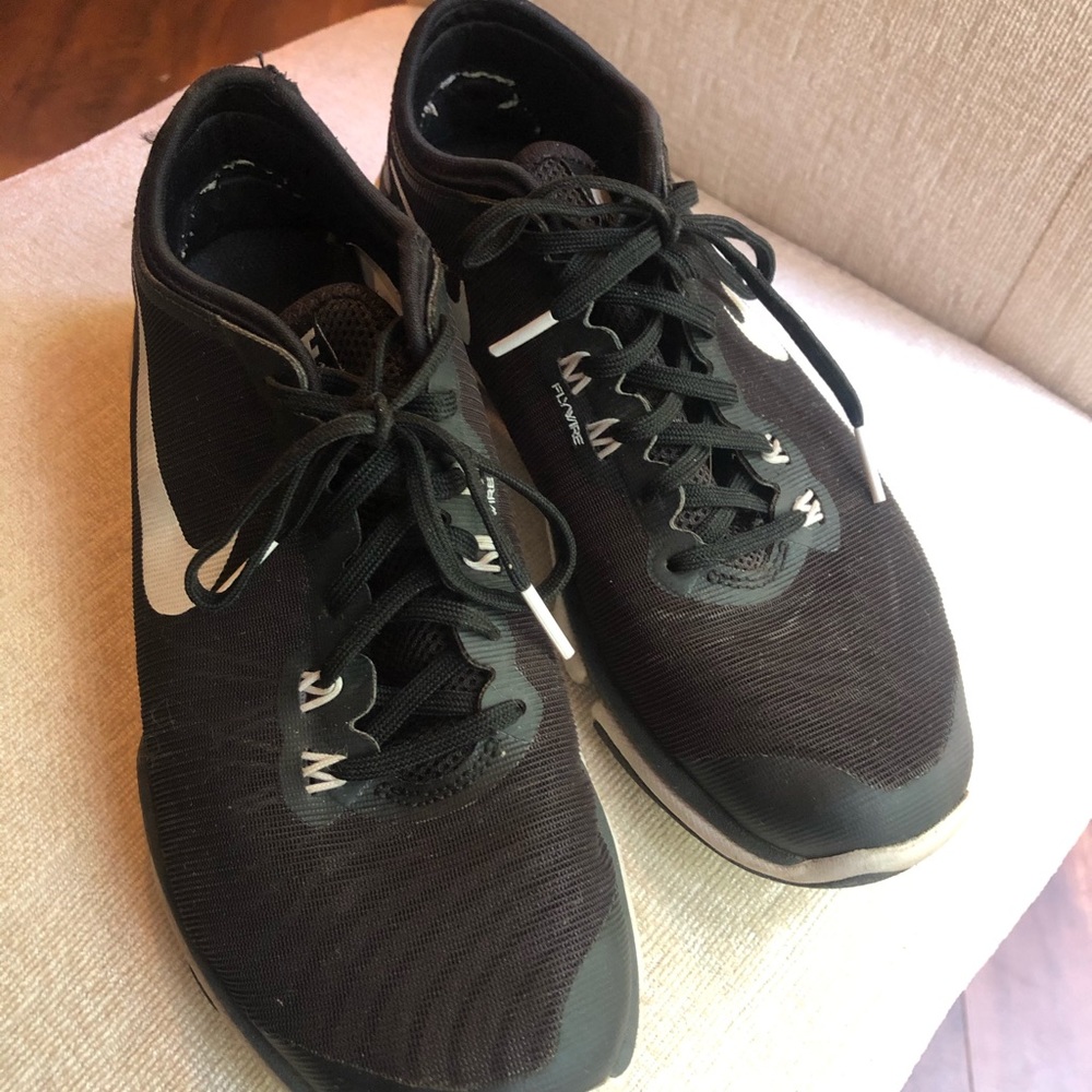 Black & White Nike Shoes